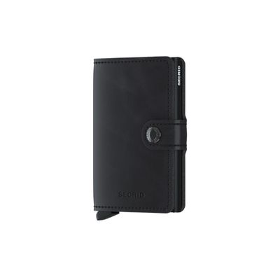 Mini Wallet Vintage Black