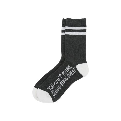 Socks - You Can't Retire, Size: S/M