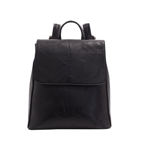 Gina Convertible Backpack, Colour: Black