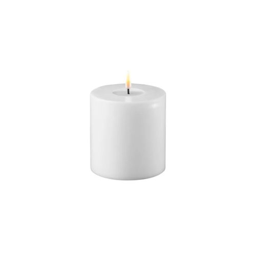 White LED Candle - 4 x 4"