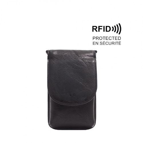 Chantel Mini Crossbody, Colour: Black