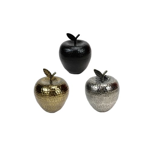 Hammered Metal Apples - Assorted