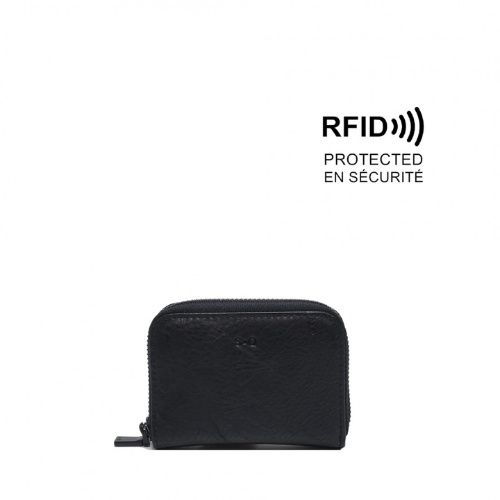 Iva Wallet, Colour: Black