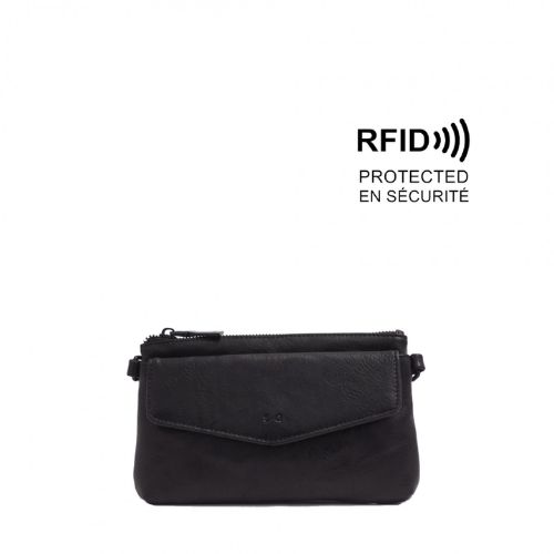 Teylie Clutch, Colour: Black