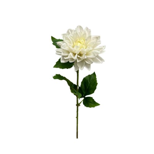 21" Dahlia Spray, Colour: White
