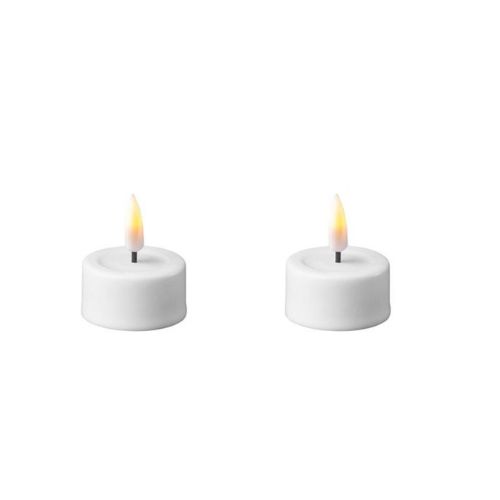LED Tea Light - White Set/2, Order Type: Set/2
