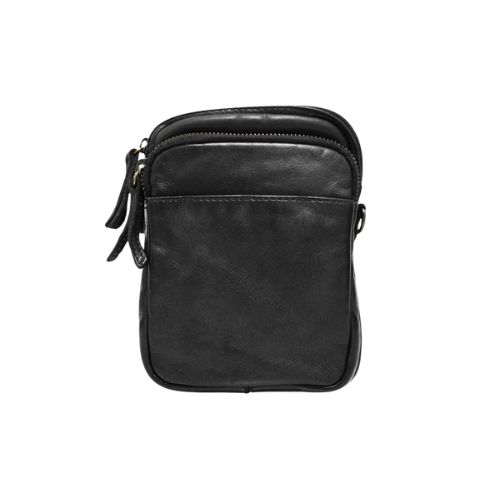 Leather Bag - Messine, Colour: Black