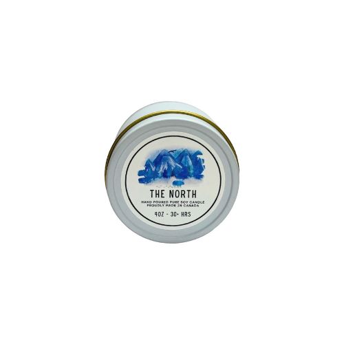 4oz Scented Candle ~ The North