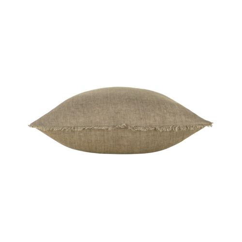 20X20 Lina Linen Pillow - Almond
