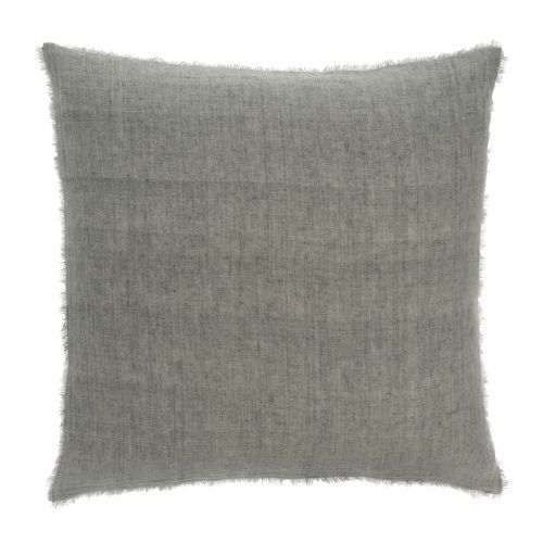 24X24 Lina Linen Pillow - Grey