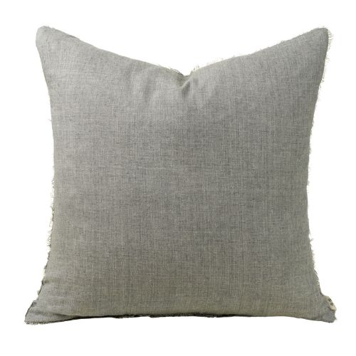 24X24 Lina Linen Pillow - Grey