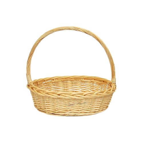 Oval Willow Basket - S