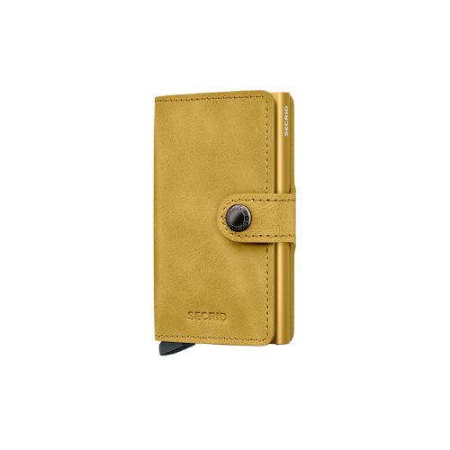 Mini Wallet Vintage Yellow