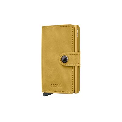 Mini Wallet Vintage Yellow