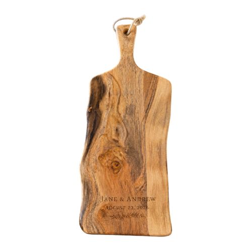 Live Edge Board Medium - Engraved