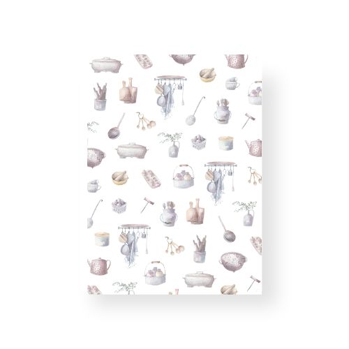Tea Towel - Vintage Country Kitchen