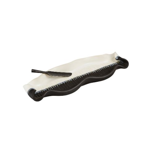 Baguette Tray, Colour: Black &amp; White