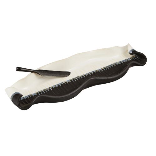 Baguette Tray, Colour: Black &amp; White