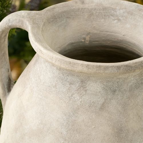Rhodes Pitcher Vase L, Ash