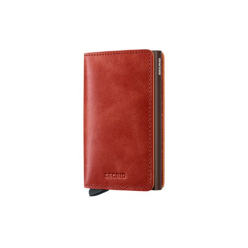 Slim Wallet Vintage Orange