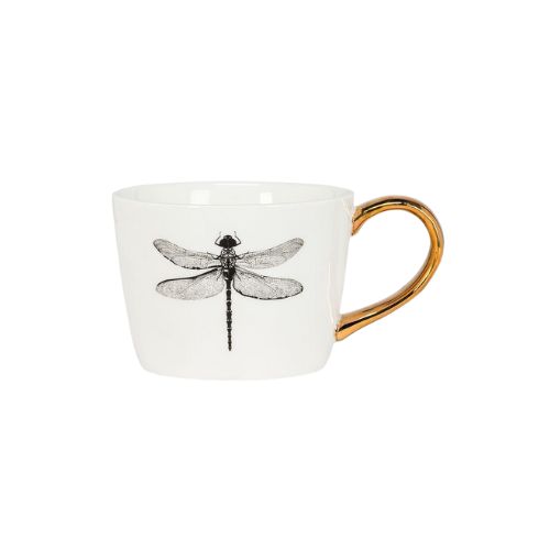 Dragonfly Gold - 12oz Low Mug