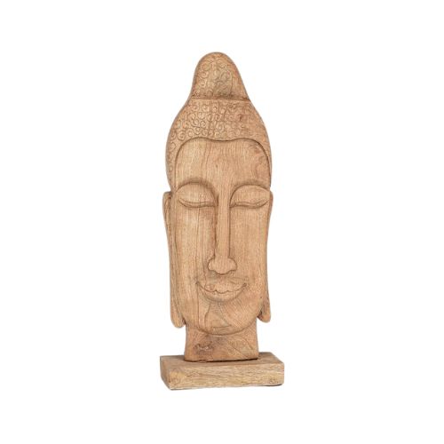 Buddha Face Sculpture