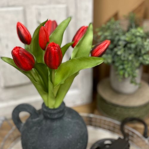 12" Formosa Tulips - Red