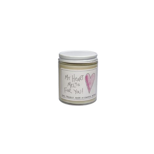 6oz Scented Candle ~ My Heart Melts For You