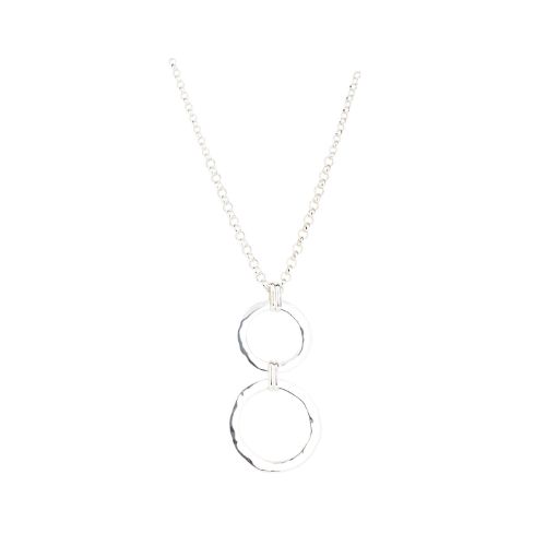 Necklace - Burnished Silver