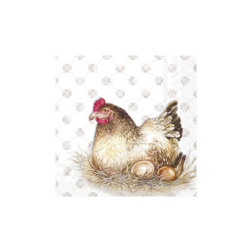 Cocktail Napkin - Jenny Hen