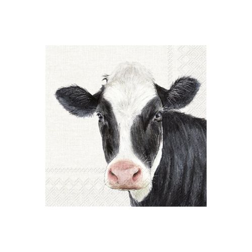 Lunch Napkin - Farm Cow