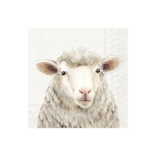 Lunch Napkin - Farm Sheep