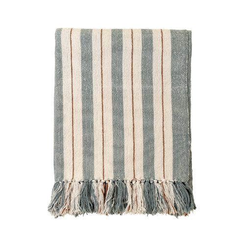 Cavendish Cotton Throw - Blue