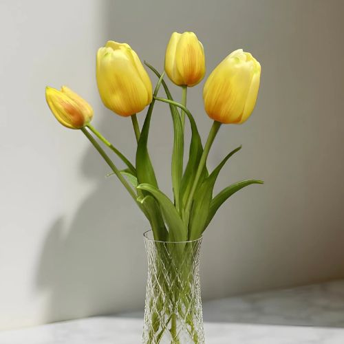 18" Tulip Bundle - Yellow