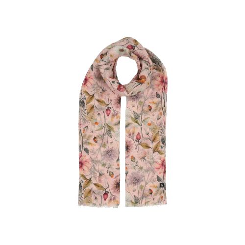 Hemp Scarf - Floral