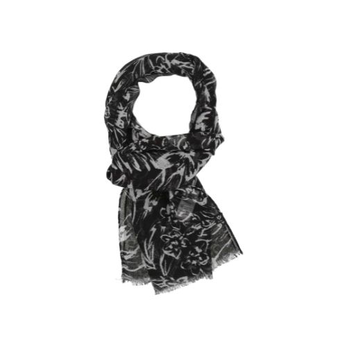 Recycled Scarf - Dark Garden