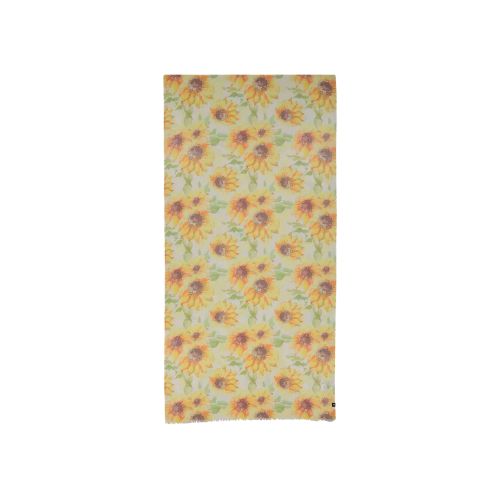 Sunflower Recycled Scarf - Yellow