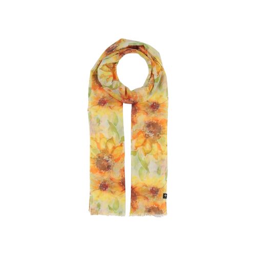 Sunflower Recycled Scarf - Yellow