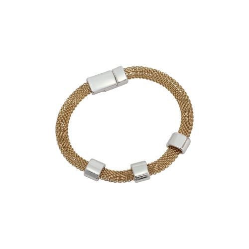 Chain Bracelet - Silver + Gold