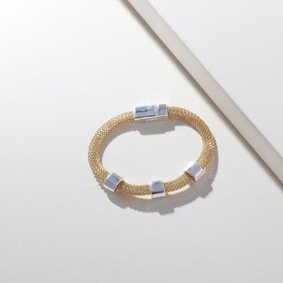 Chain Bracelet - Silver + Gold