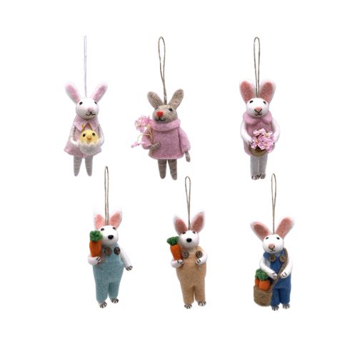 Felt Rabbit - Assorted