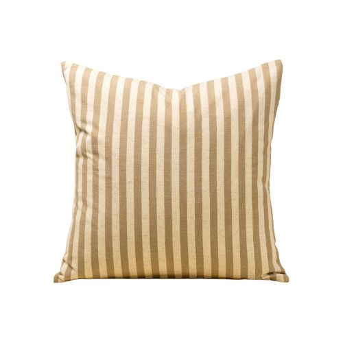 20X20 Narrow Stripe Pillow, Sand