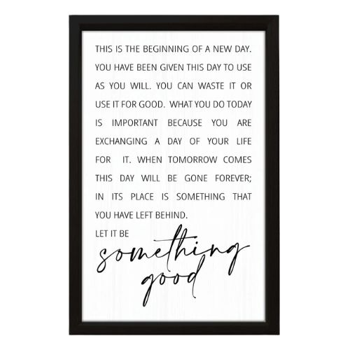 Wood Sign - Something Good