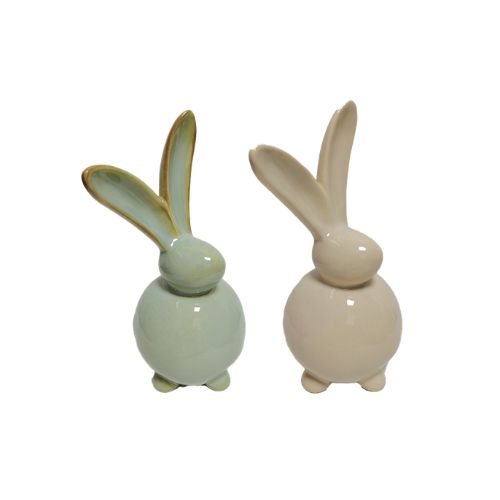 Ceramic Sideways Bunny - Assorted