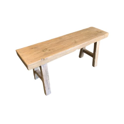 43" Reclaimed Wood Bench