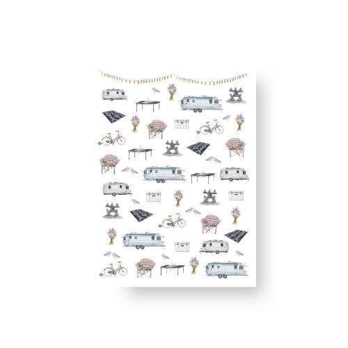 Tea Towel - Glamping