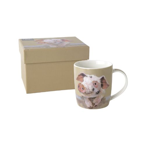 Porcelain Mug - Ruffy Pig