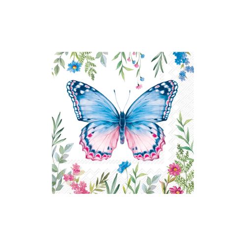 Cocktail Napkin - Butterfly