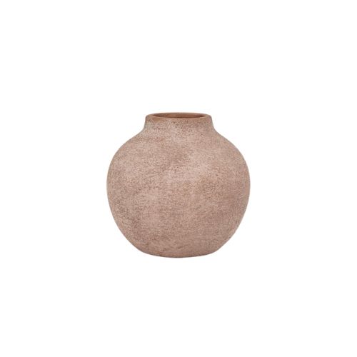 Coarse Texture Bud Vase - Taupe