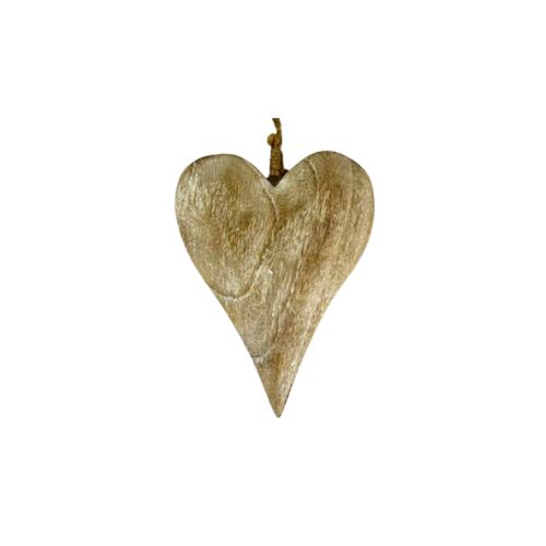 6.5" Wooden Heart